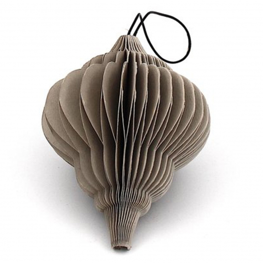 Decorazione per albero di Natale 'Jewel' - Grigia