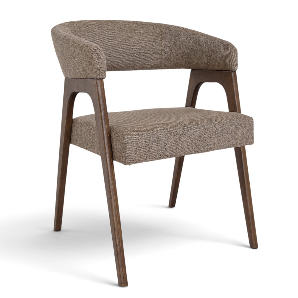 Sedia 'Alba' - Noce/Marrone