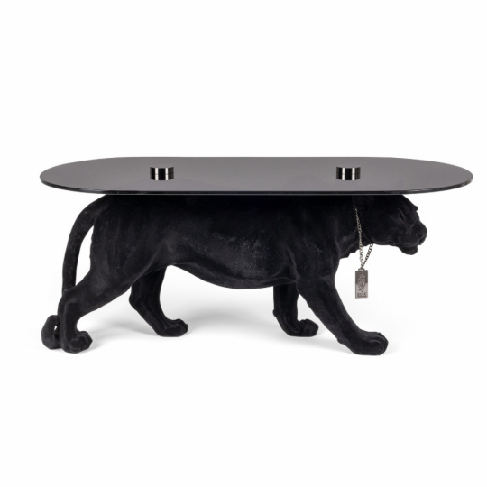 Tavolino 'Dope as hell' - Nero