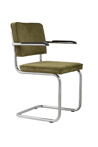 Sedia 'Ridge Kink' - Verde