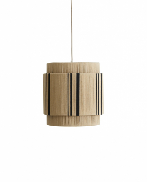 Lampadario 'Vinata' - Beige/Nero