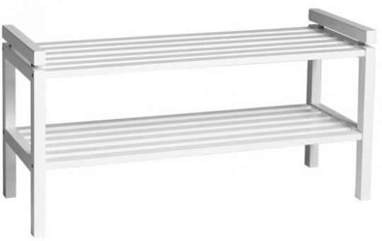 Scarpiera 'Confetti' 80cm - Bianco