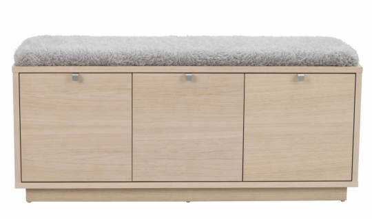 Panchina 'Confetti' 106cm - Bianco pigmentato