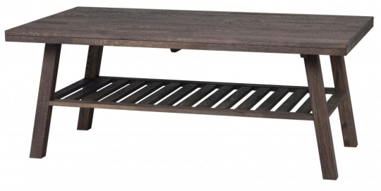 Tavolino 'Brooklyn' 130x75cm - Marrone scuro