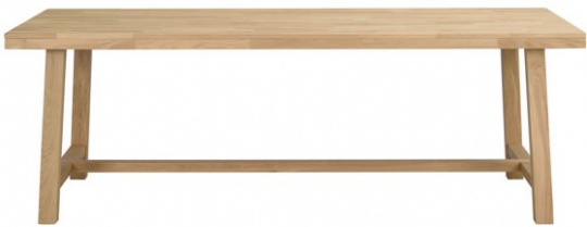 Tavolo da pranzo 'Brooklyn' 220x95cm - Rovere