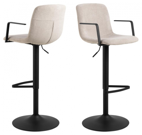 Sgabello 'Pablo' - Beige Chiaro