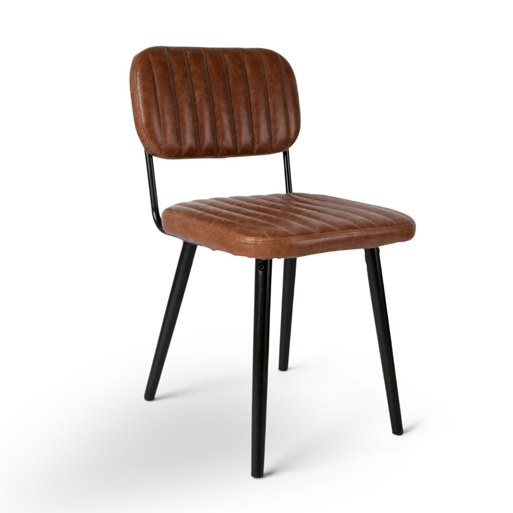 Sedia 'Jake' - Vintage/Marrone