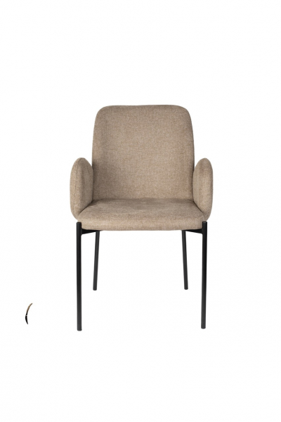 Sedia 'Tjarda' - Marrone