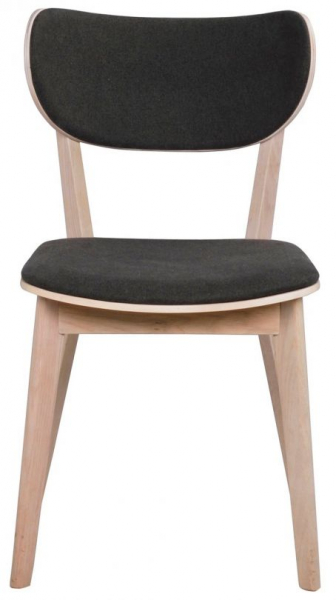 Sedia 'Kato' - Grigio scuro/Bianco pigmentato