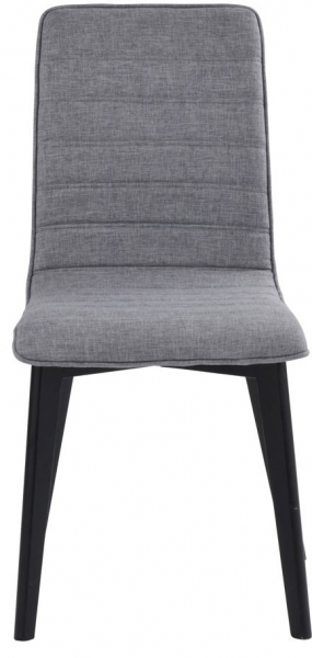 Sedia 'Gracy' - Grigio chiaro/Nero