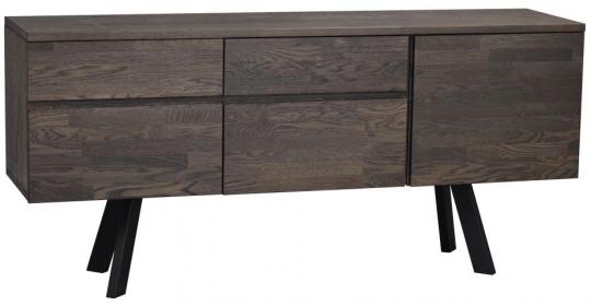 Credenza 'Fred' - Marrone/Nero