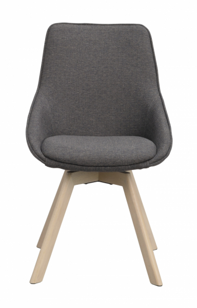 Sedia 'Alison' - Grigio/bianco pigmentato