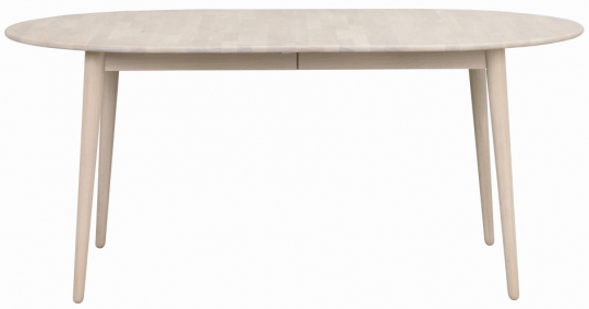 Tavolo da pranzo 'Tyler' Ovale 170x105cm - Rovere bianco