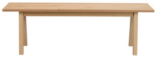 Panca 'Melfort' 144x38cm - Rovere