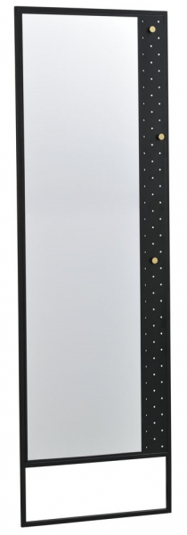 Specchio 'Malone' - Nero/Oro