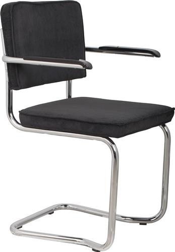 Sedia 'Ridge Kink' - Nera