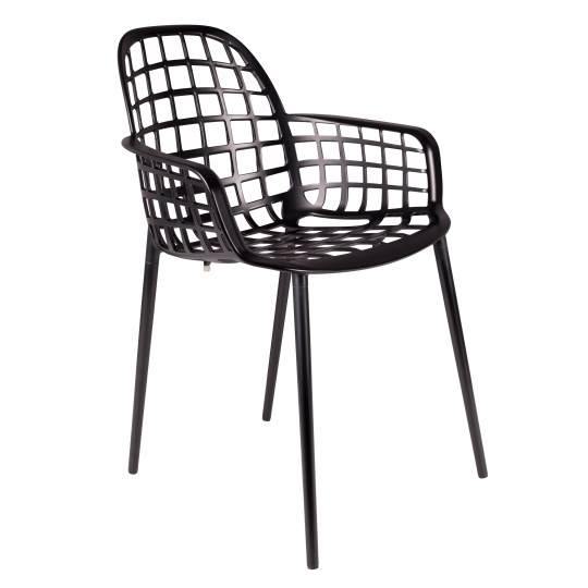 Sedia 'Albert' Kuip Garden - Nera