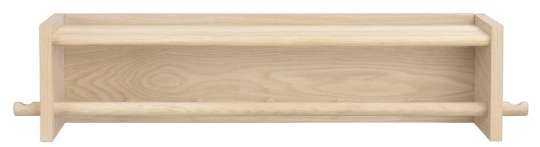 Mensola per cappelli 'Hillmond' - Rovere chiaro