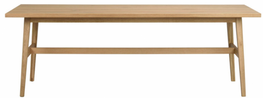 Tavolo da pranzo 'Plainfield' 220x100cm - Rovere