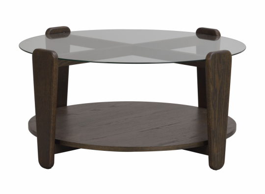 Tavolino 'Arran' Ø93 - Marrone