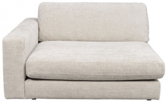 Chaise longue 'Duncan' V - Grigio chiaro