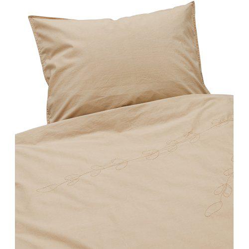 Set di biancheria da letto 'Amie' 150x210 - Marrone/Beige
