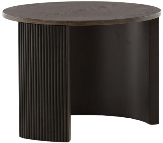 Tavolino 'Ballstad' Rotondo 60cm - Marrone