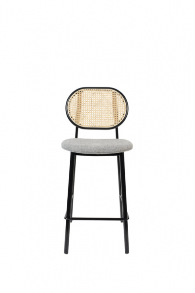 Sedia 'Chatou' - Naturale/Grigio