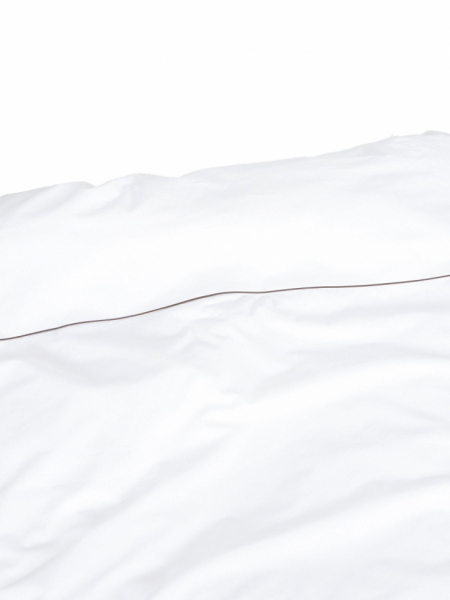 Fodera per copripiumino 'Carlton' 140x200 - Bianco