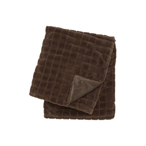 Plaid 'Luna' 120x150 - Marrone