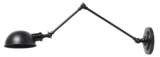 Lampada da parete 'Aura' - Nera