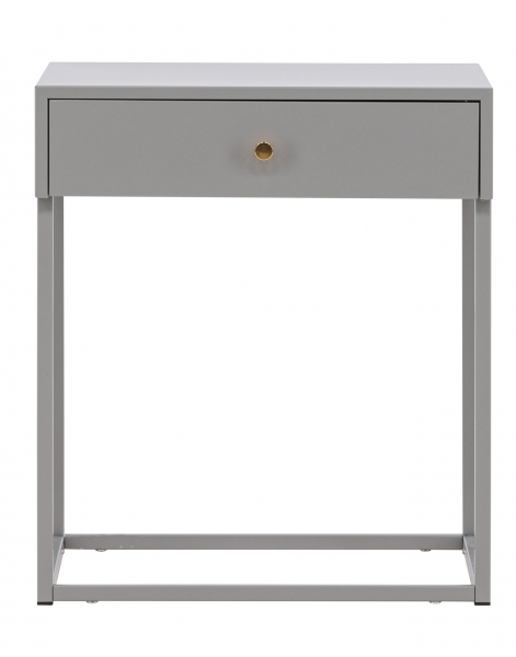 Comodino 'Puglia' - Grigio chiaro