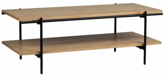 Tavolino 'Frida' - Naturale/Nero