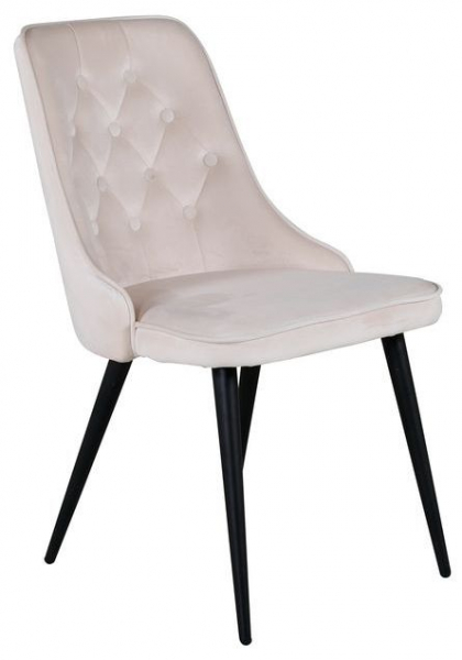 Sedia 'Elverum Deluxe' - Beige/Nero