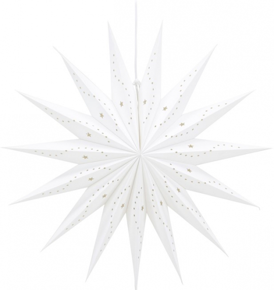 Stella dell'Avvento 'Laholm' - Bianco