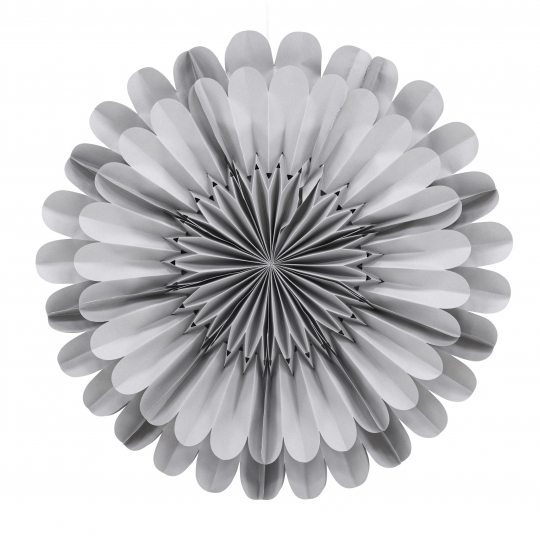 Stella di Natale 'Glänt' - Grigio