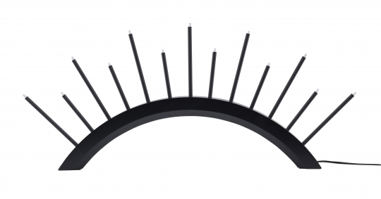 Candelabro dell'Avvento 'Mölndal' - Nero