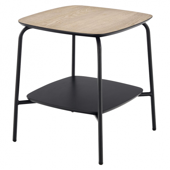 Tavolino 'Genua' - Rovere/Nero