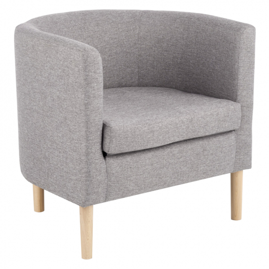 Sedia 'Clubby' - Grigia