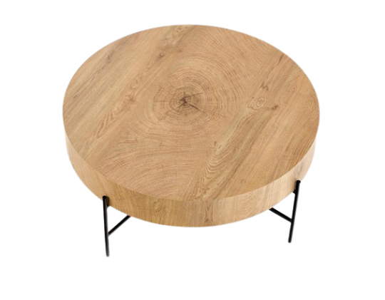 Tavolino 'Lapland' - Rovere/Nero