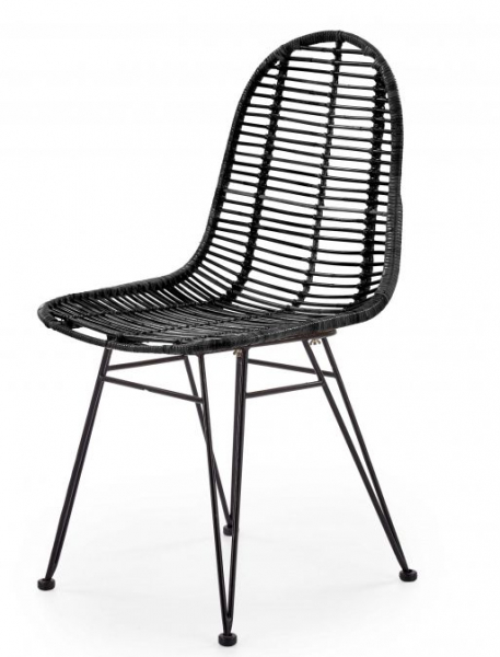 Sedia da giardino 'Solis' 2 - Rattan nero
