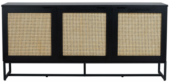 Sideboard 'Sailor' - Nero/Naturale