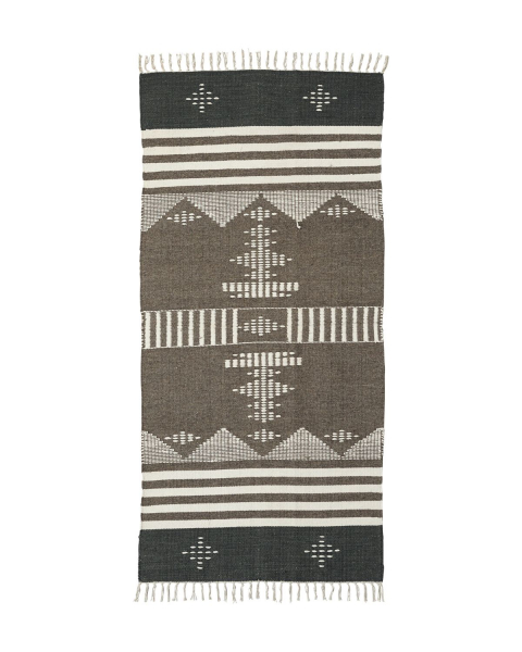 Tappeto 'Coto' 200x90cm - Marrone