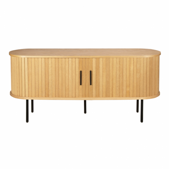 Mobile TV 'Holmvik' - Naturale/Nero