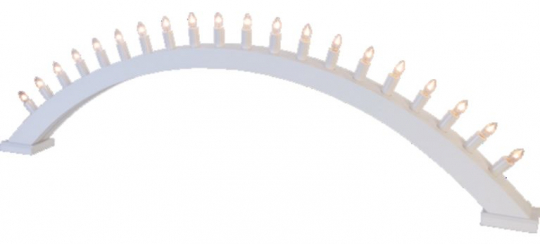 Candelabro 'Kulle' - Bianco