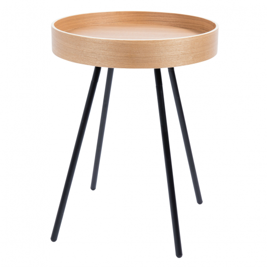 Tavolino laterale 'Tray' - Rovere