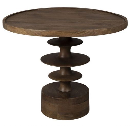 Tavolino 'Cath' - Noce