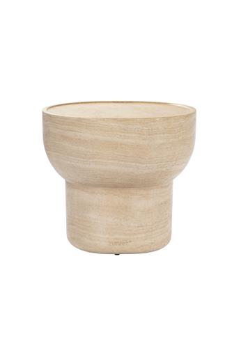 Tavolino 'Noble' Oval - Beige