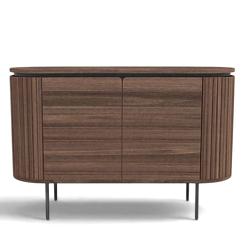 Sideboard 'K&auml;rra' - Noce/Nero