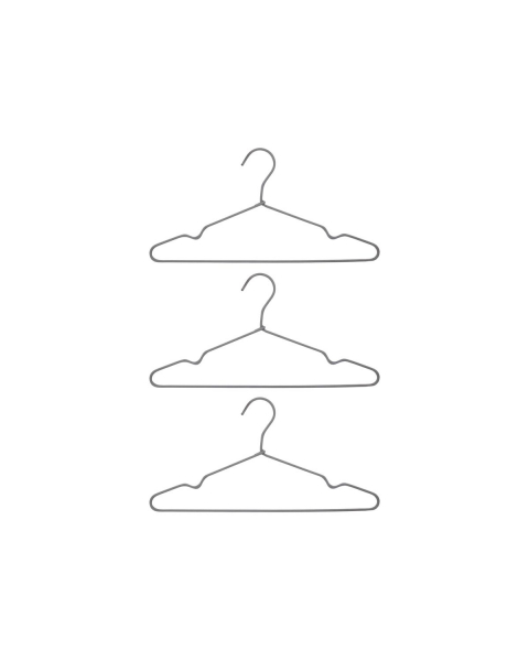 Gruccia 'Wire' 3-pack - Grigio chiaro